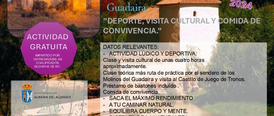 CARTEL MARCHA NÓRDICA